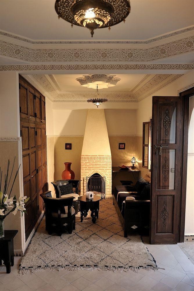Riad Le Jardin D'Abdou Марракеш Екстер'єр фото A Moroccan living room